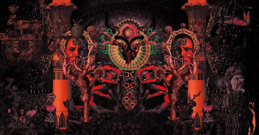 西班牙的這個插畫展覽活動，描繪的是另一個世界的感受吧