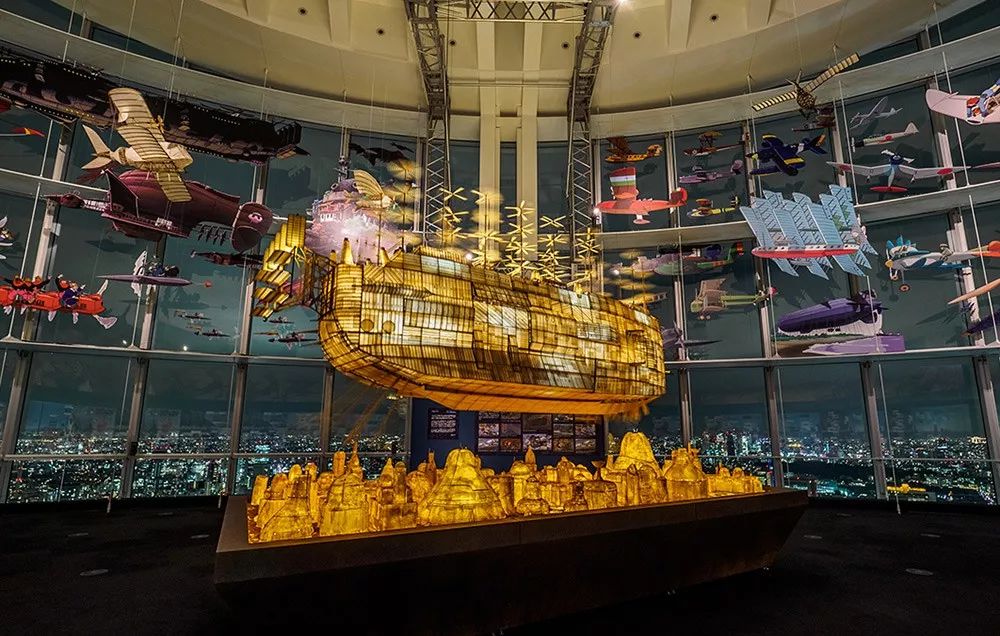 天空飛船空降吉卜力博物館的這個主題展覽活動，甚是吸引