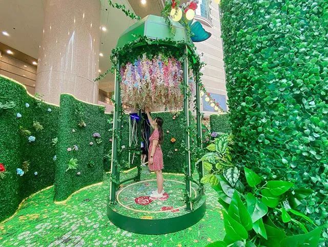 我的秘密花園展覽活動神秘開展，更有專屬花系顏色可以測試