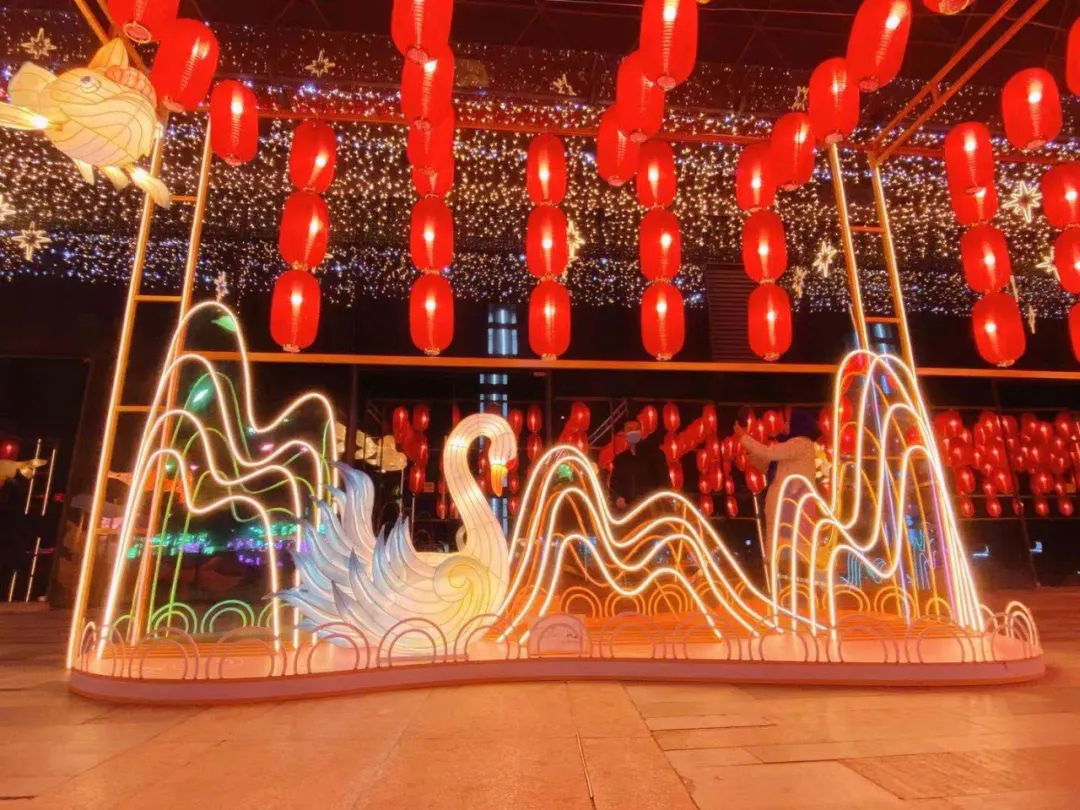 「魚你同樂幸福年」新春燈會(huì)活動(dòng)策劃還原中國(guó)山水畫的禪意與現(xiàn)代
